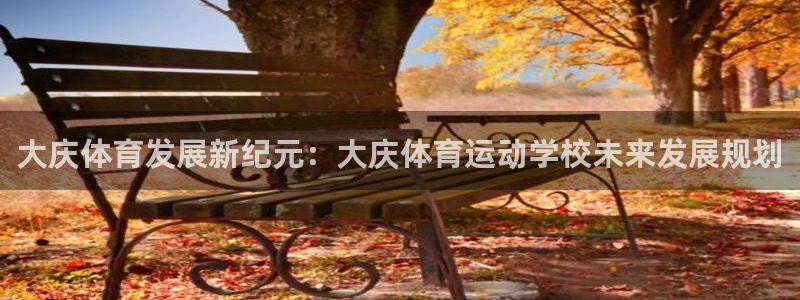 k1体育十年平台：大庆体育发展新纪元：大庆体育运动学校未来发展规划